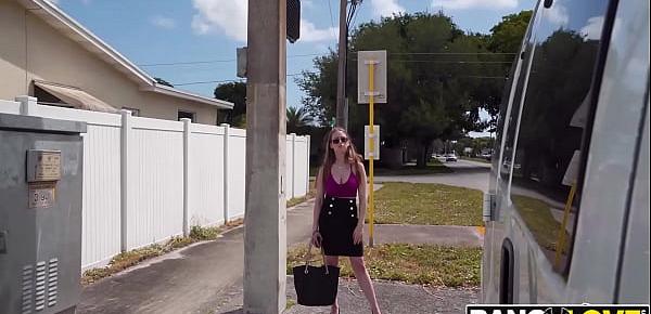 Horny Teacher Jackie Huff Fucks For Cash